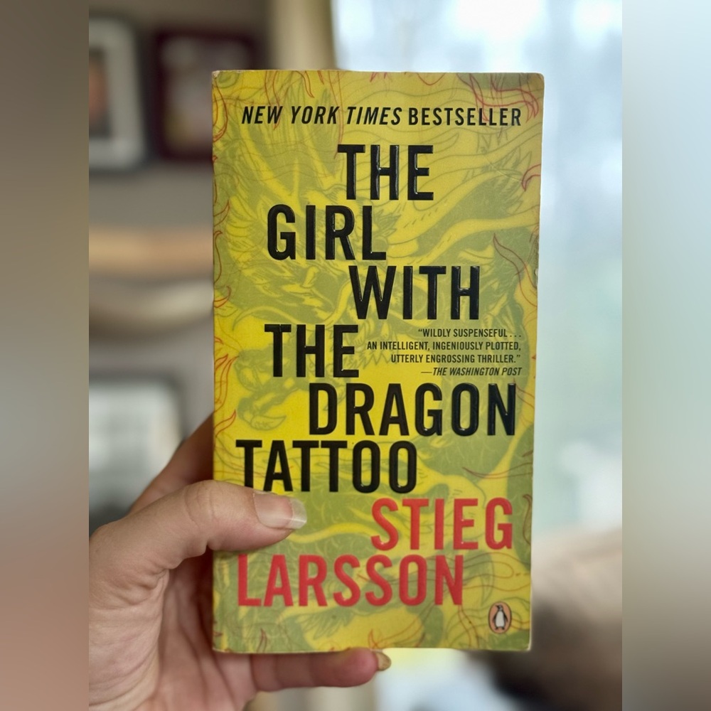 Vintage The Girl with the Dragon Tattoo Book